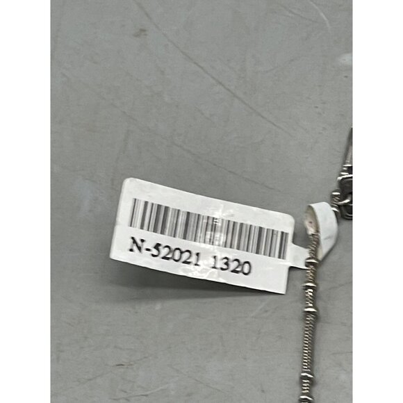 Mariana 24" necklace N-52021 cross pendent floral crystals handmade READ NEW - Picture 4 of 11